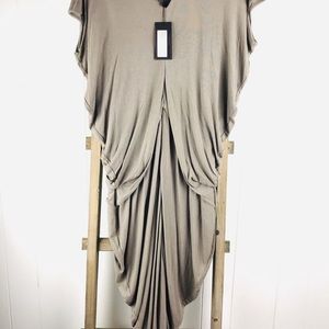 AMADI Herra Drape Dress Size S